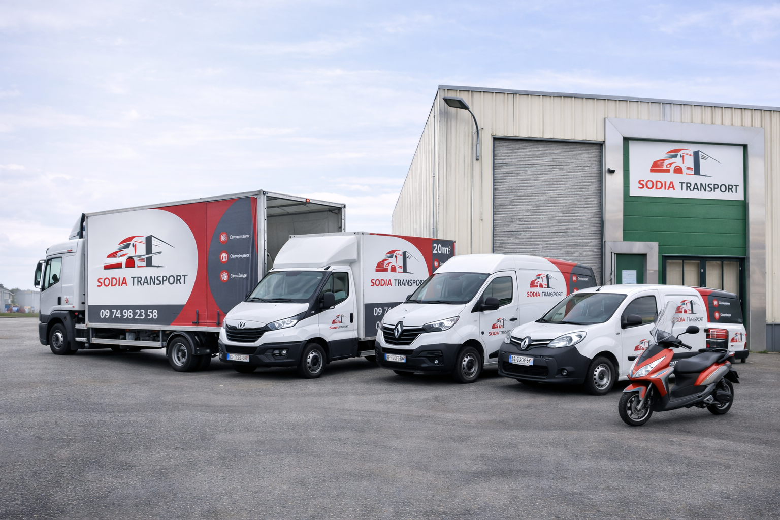 Course express en Île-de-France (78, 95) et livraison nationale sur demande