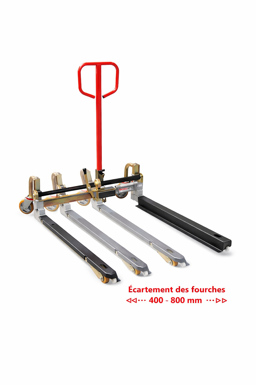 Pal-Bac fourches réglables 400 à 800 mm
