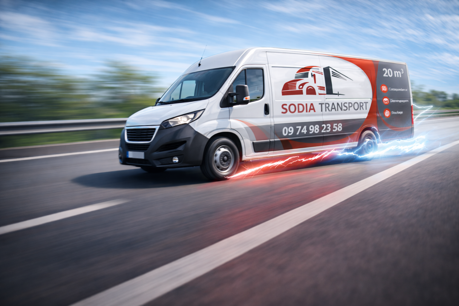 Rapidité transport express SODIA TRANSPORT