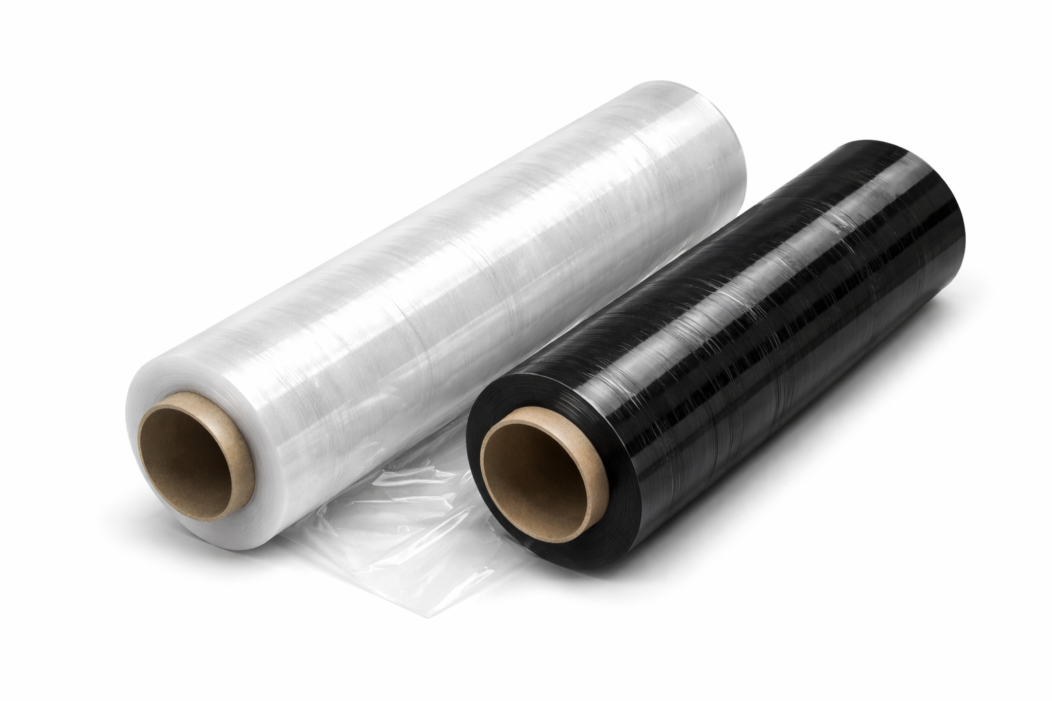 Filmage industriel : rouleaux de film étirable pour stabiliser des palettes